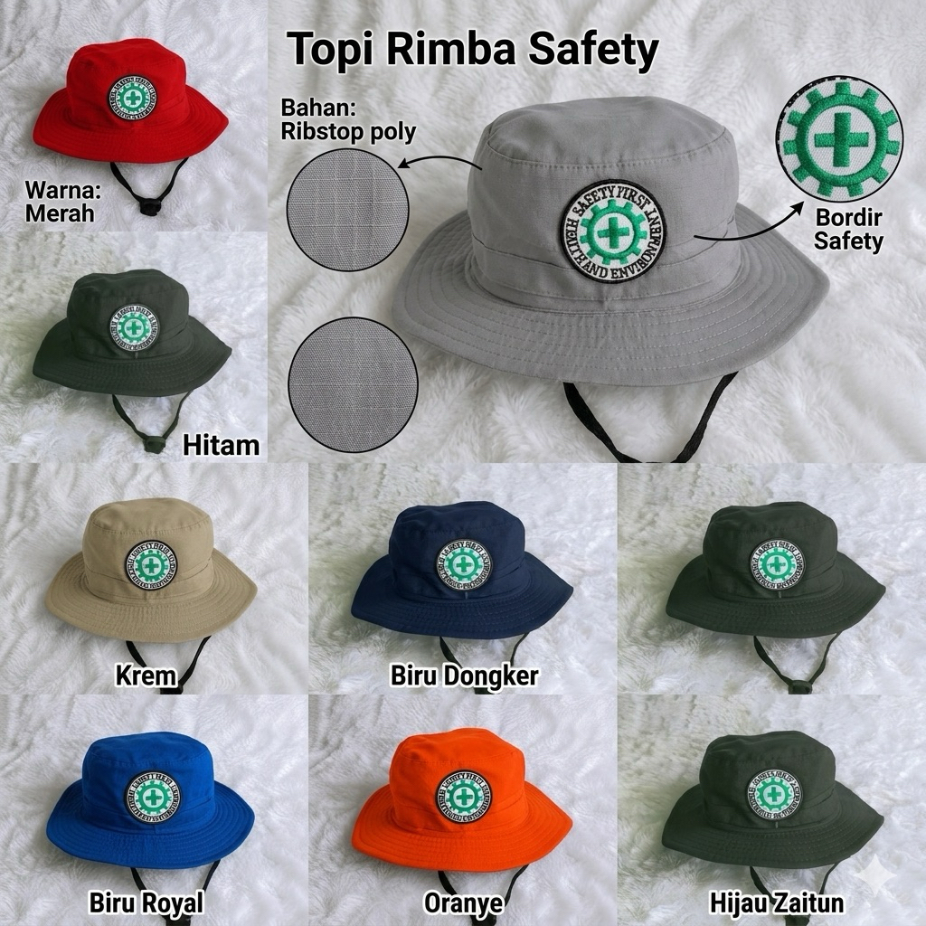 Topi safety Topi Rimba Topi safety Prist