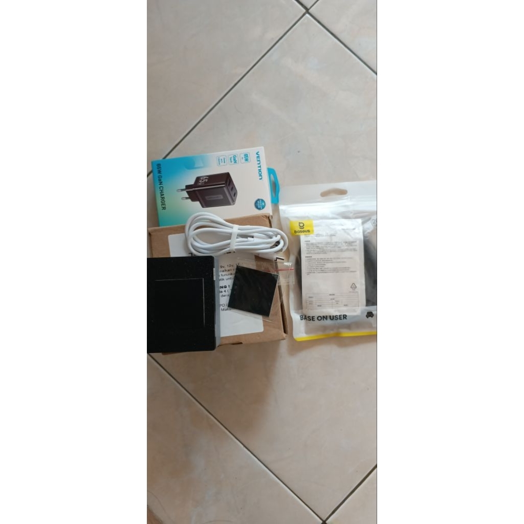 cooler t1 ultra vention 65watt baseus pudding c to c 2m