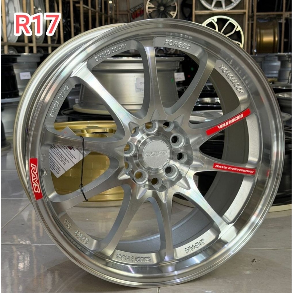Velg CE28 YUSTA R17 Polish 5x114 / 100