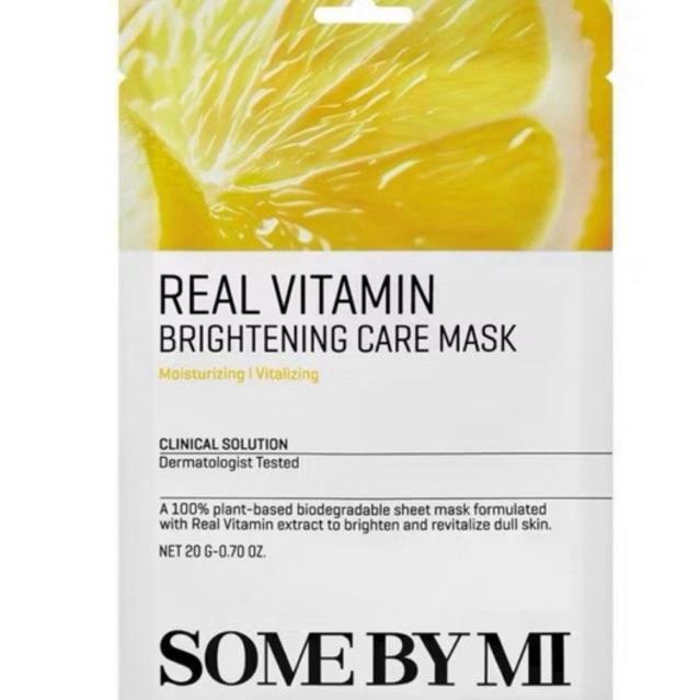 [EXP 2028] SOME BY MI REAL VITAMIN BRIGHTENING CARE MASK