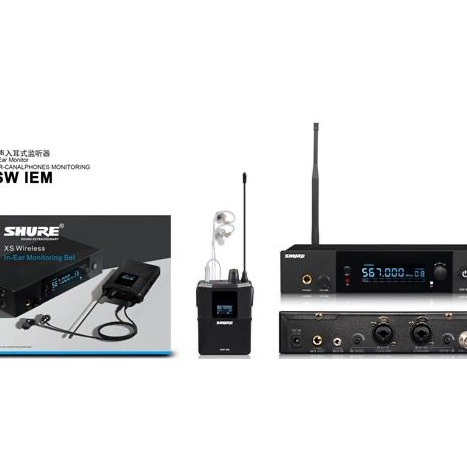 Ear Monitor Audio Shure Xsw IEM professional Canal phone monitoring