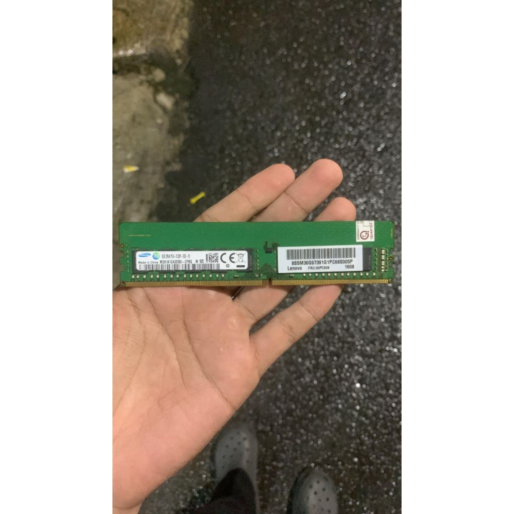 Ram server 8GB ddr4 normal siap pakai