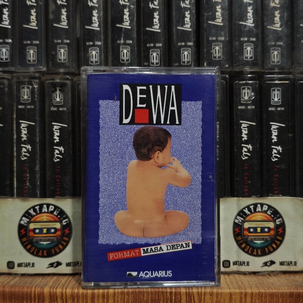 Kaset - Dewa 19 - Format Masa Depan - Radio Tape - Kaset Pita - Radio - Pemutar Kaset - Retro - Clas