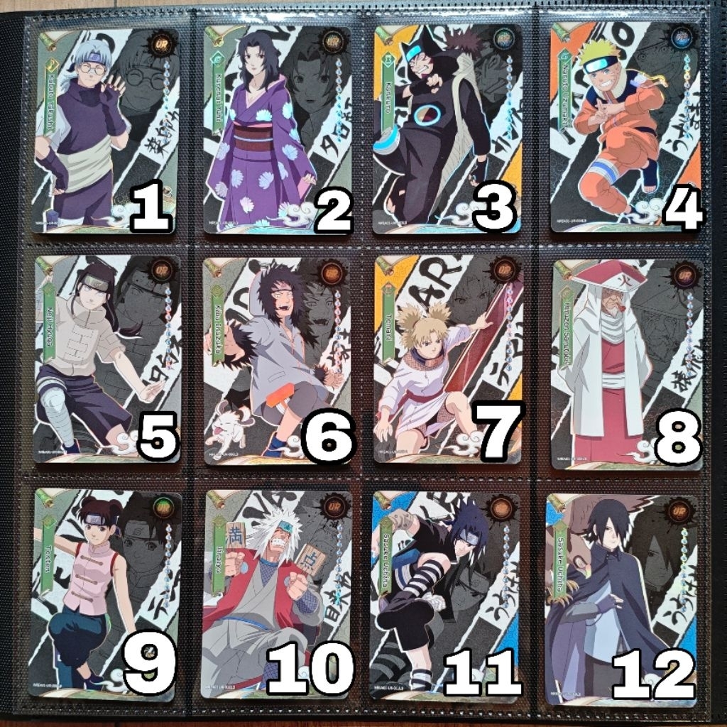 Kartu Kayou Naruto UR | T2W8 | T4W6 | 100% Original