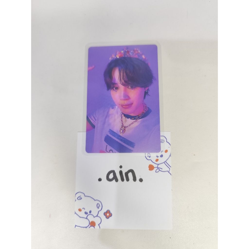 RPC PC JIMIN CROWN ME MY SELF PHOTOCARD MMS JIMIN MAHKOTA
