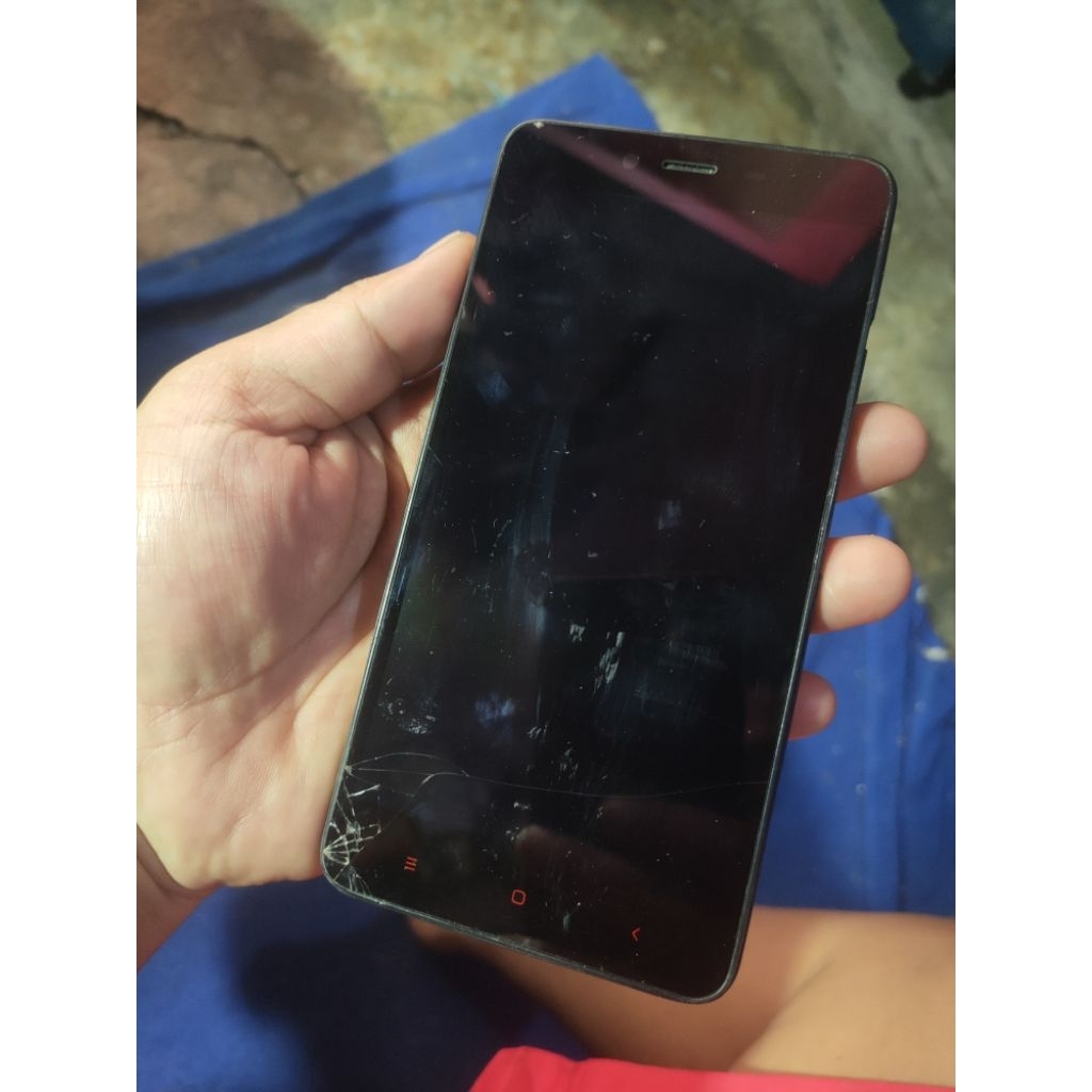 lcd xiomi note 2 minus retak... sentuh normal