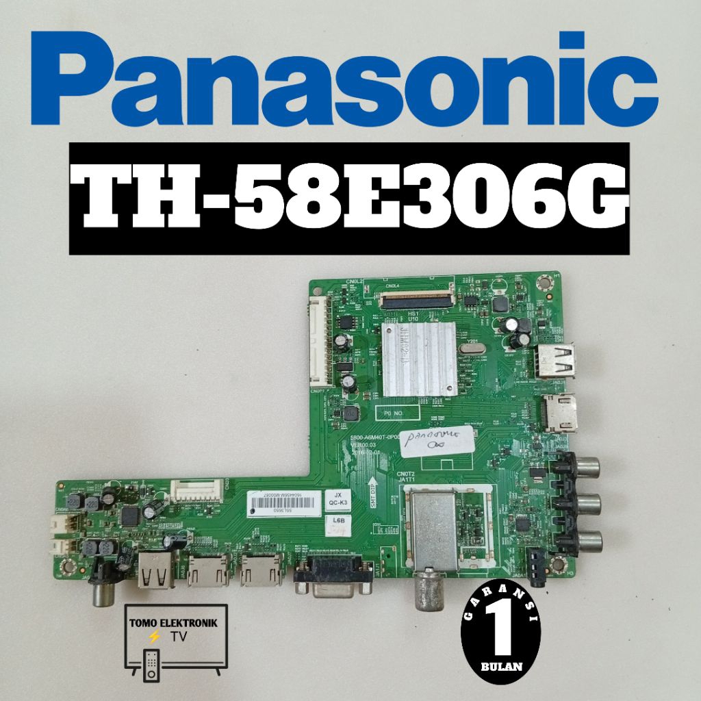 PANASONIC TH-58E306G - MOTHERBOARD- MB - MAINBOARD