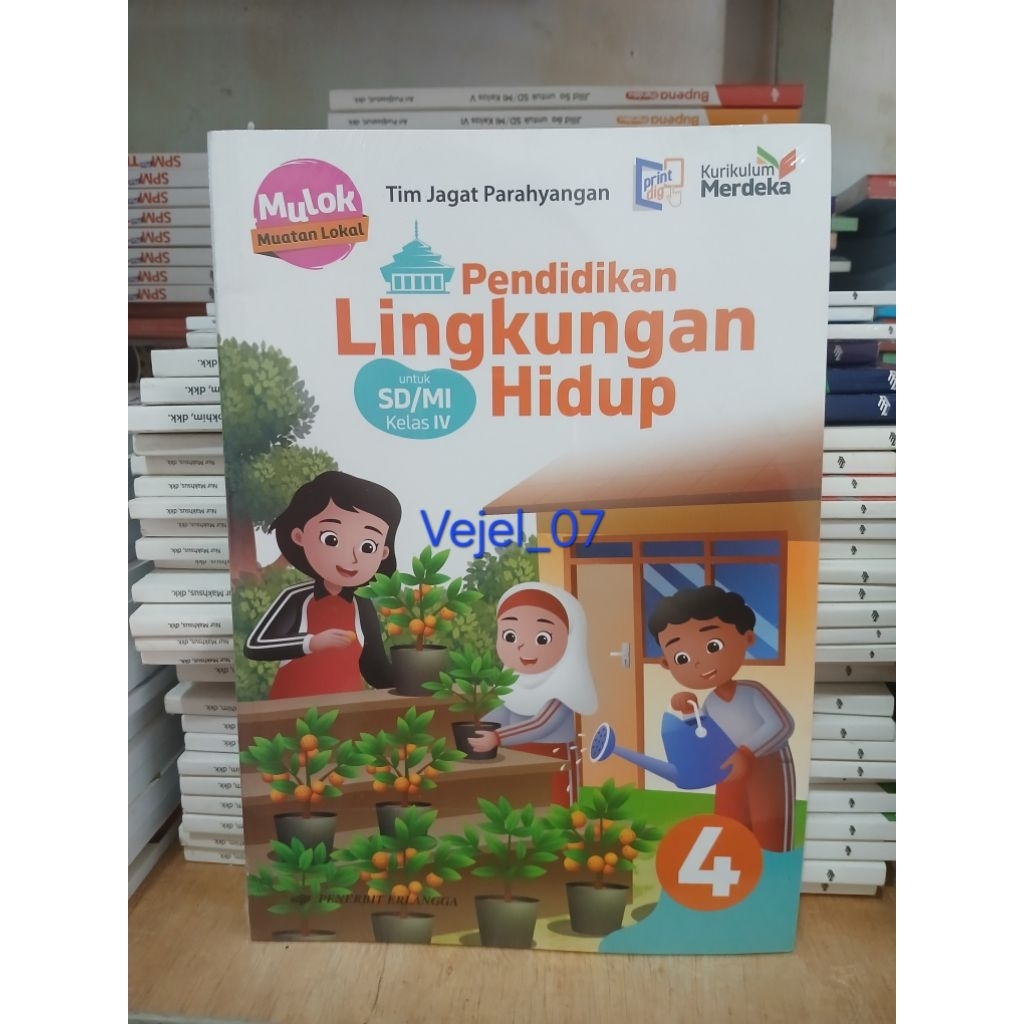 PLH kelas 4 sd kurikulum merdeka penerbit Erlangga