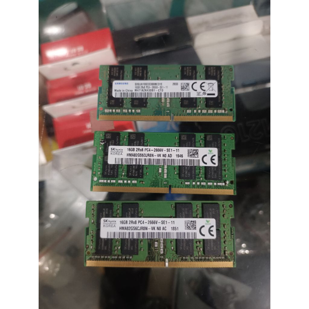 Memory Laptop Sodim  DDR4 16 GB