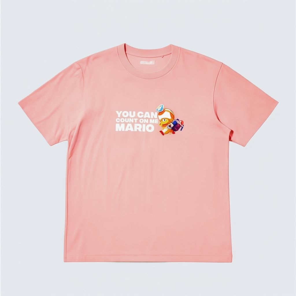 UT SUPER MARIO LENGAN PENDEK WANITA / KAOS T-SHIRT UNIQLO X MARIO BROS