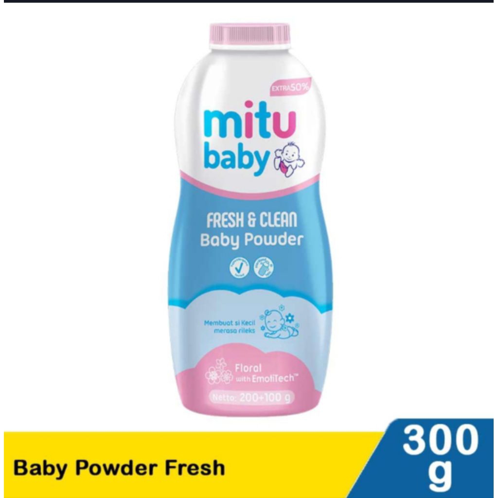 Mitu Baby Powder Fresh 300gr