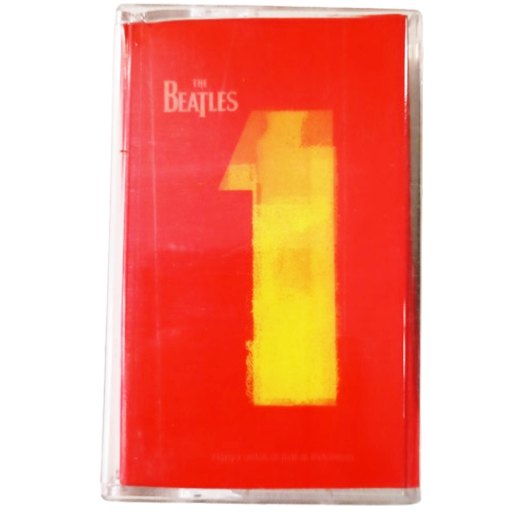 kaset pita - The Beatles - 1 first self titled - compilation hits - one