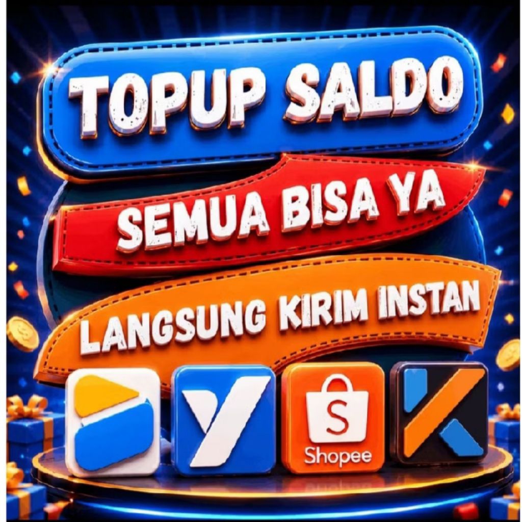 TERPERCAYA TOP SALDO UP KREDIVO DLL SALDO/PULSA TRANSFER 500K-30JT KE SEMUA TERMURAH