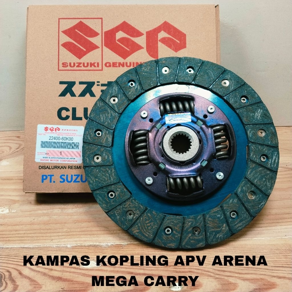 KAMPAS KOPLING SUZUKI APV ARENA MEGA CARRY FUTURA INJEKSI ORI