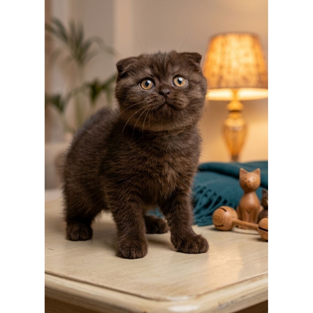 British shorthair Bsh  munchkin scottish fold all betina figure