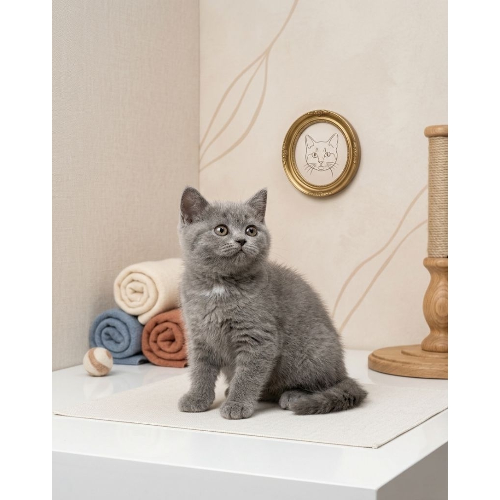British shorthair Bsh  munchkin scottish fold all betina figure