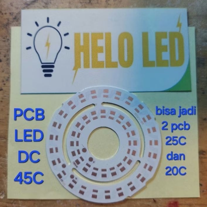 Pcb kosong led dc 45C universal multiguna