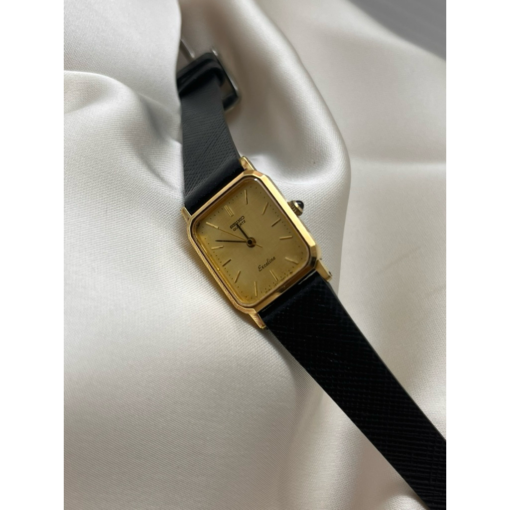 Jam Tangan Vintage Seiko Exceline Tank