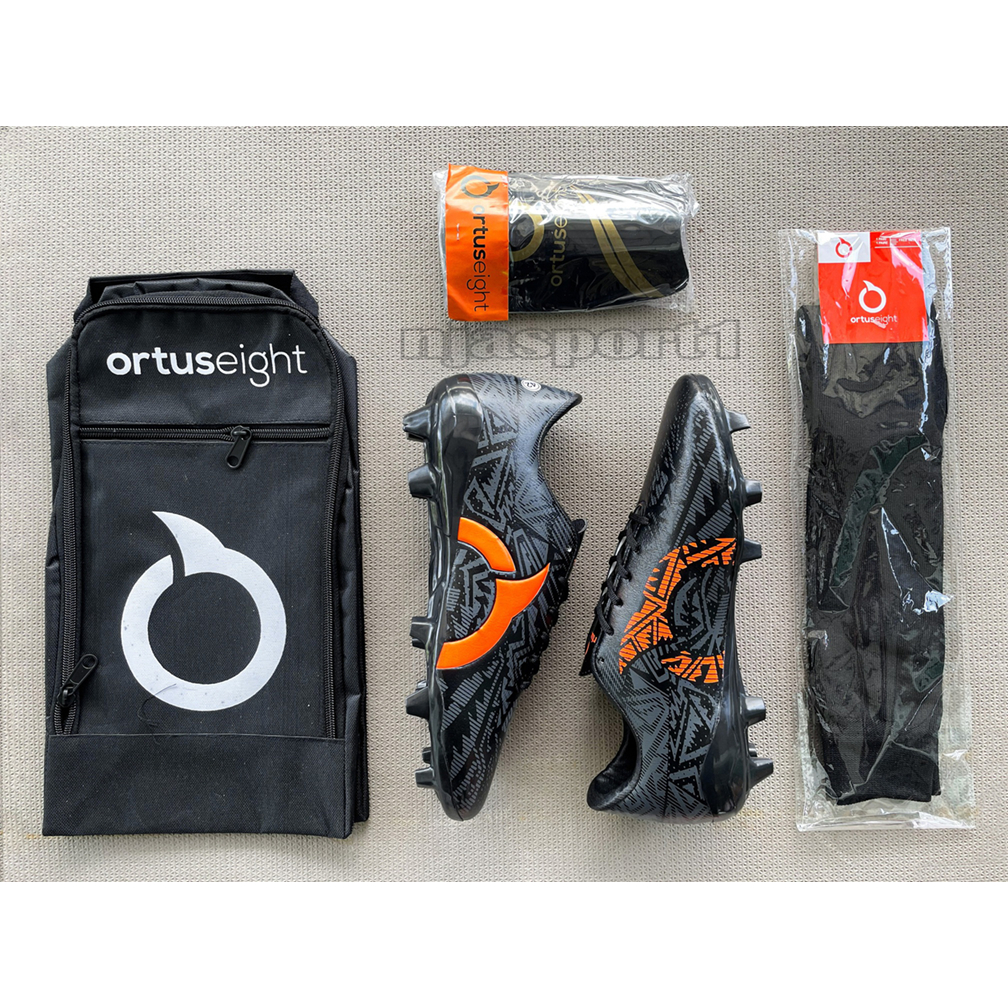 Paket Sepatu Bola Specs Ortuseight Grade ORIGINAL Terbaru Free Tas, Koas Kaki & Deker