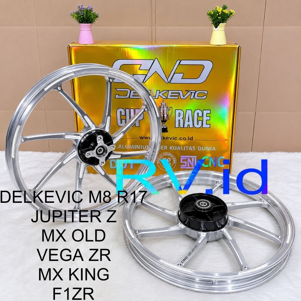 terbaru velg velak m8 delkevic dnd new series cnc palang 8 mx old jupiter z uk140/160 fizr 140/160 m