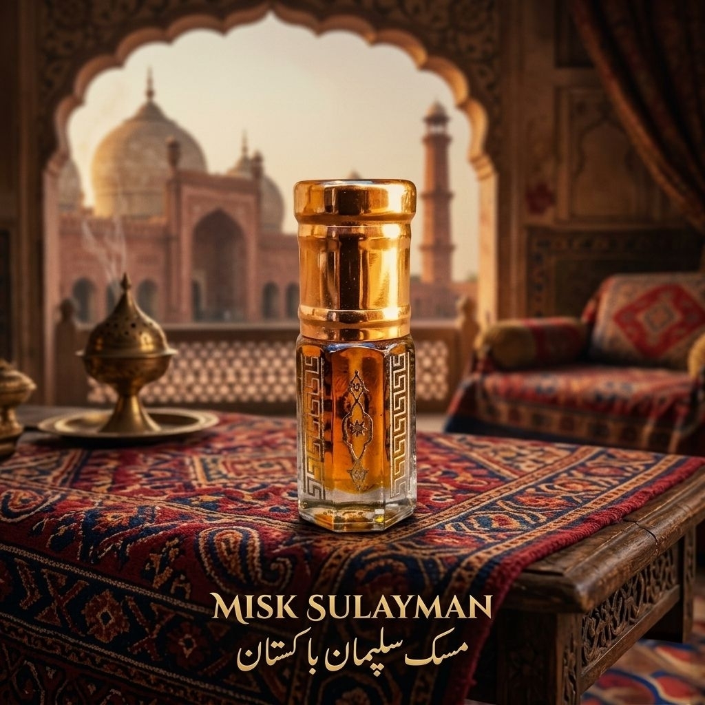 Minyak wangi misik sulaiman / sulayman oil perfume / musk soleiman asli original