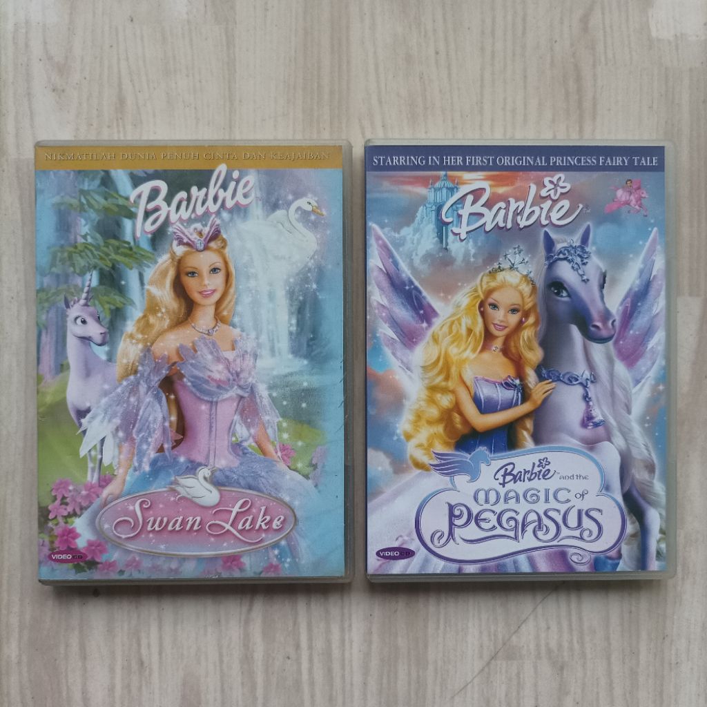 Paket Original VCD Film Barbie Princess Movie