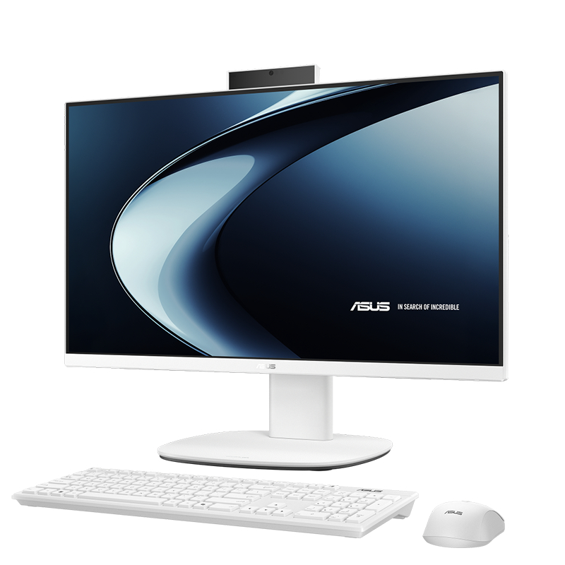 AIO ASUS V440VAK-W315WOM - Intel Core 3 100U 512GB SSD 16GB RAM 24 Inch - White All In One Pc