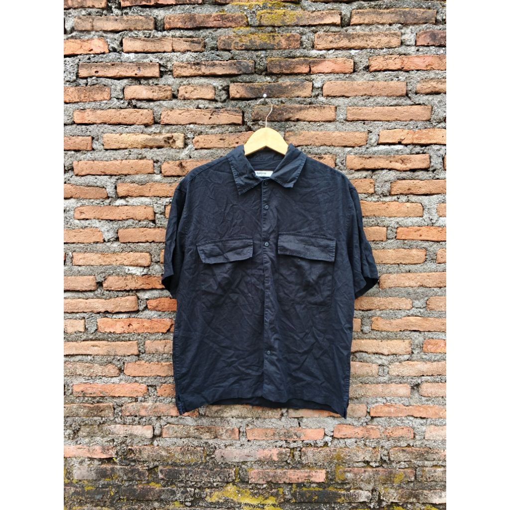 kemeja 8 seconds double pocket