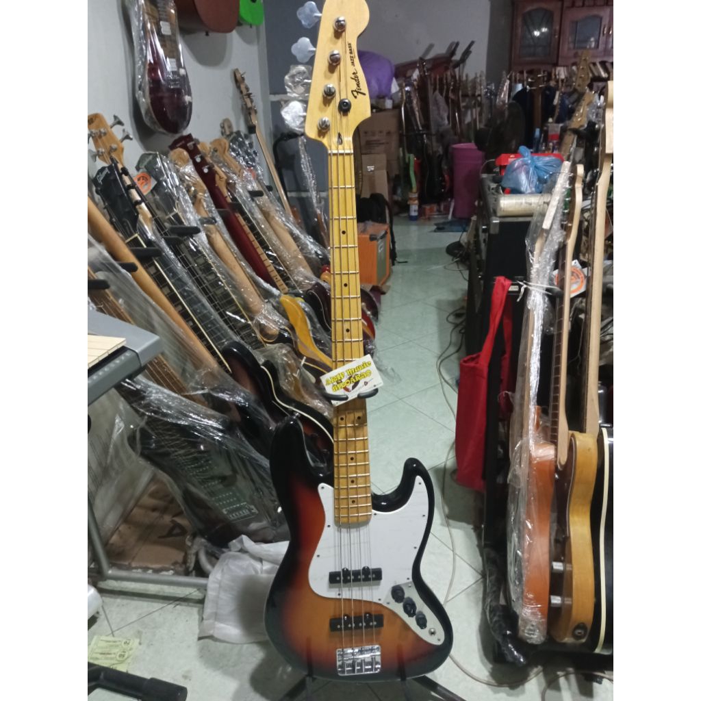gitar bass model Jazz bass neck maple