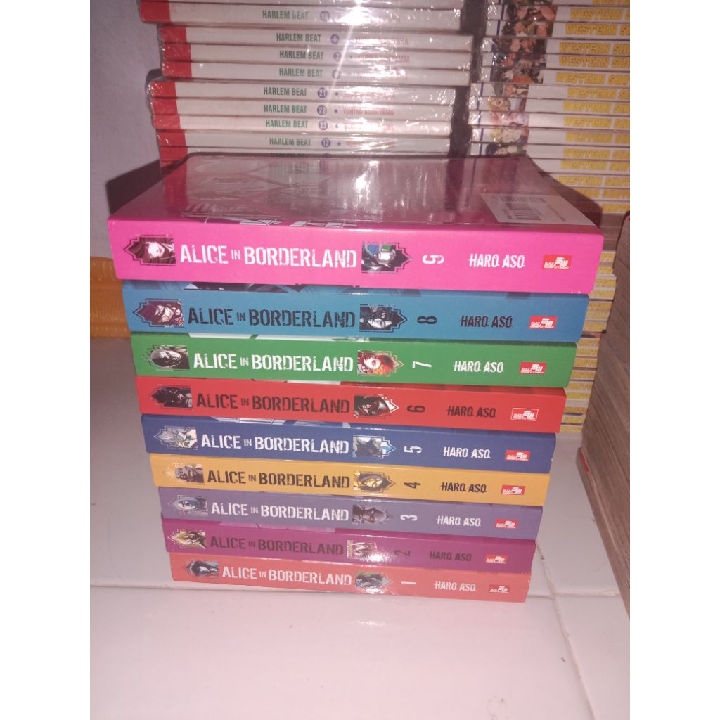 komik alice in borderland 1-9 tamat + alice in borderland retry 1-2 tamat (BACA DESKRIPSI)