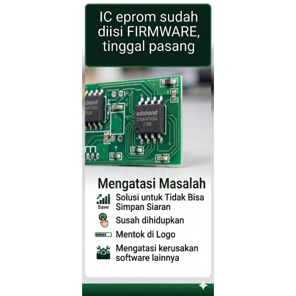 MATRIX APPLE MERAH diisi firmware Matrix Silver atau Burger