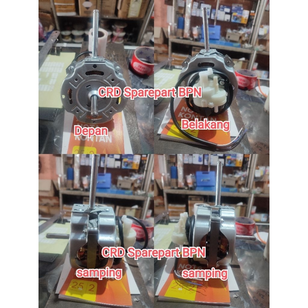 Dinamo motor kipas angin sekai mesin kipas angin sekai 3 speed DK-12