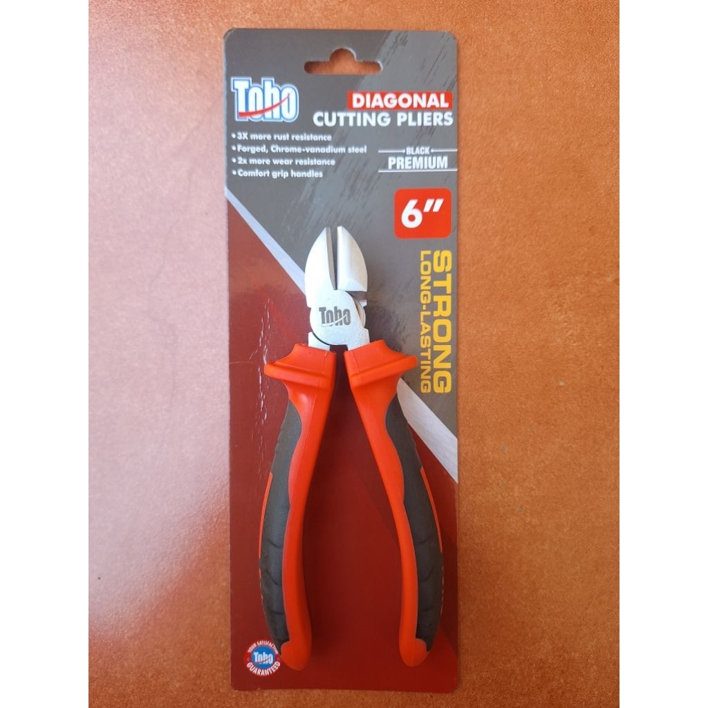 Tang Potong TOHO 6 Inch - Tahan Lama, Anti Karat, Pegangan Nyaman
