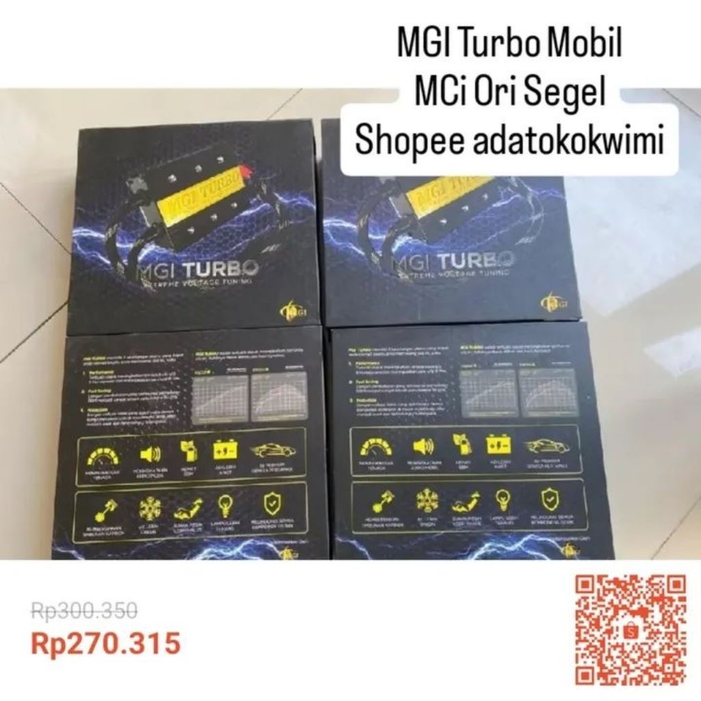 MGI TURBO MOBIL MCi ORI SEGEL