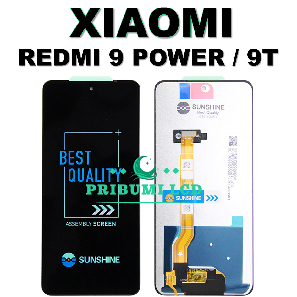 LCD TOUCHSCREEN XIAOMI REDMI 9 POWER / REDMI 9T ORIGINAL 100% FULLSET