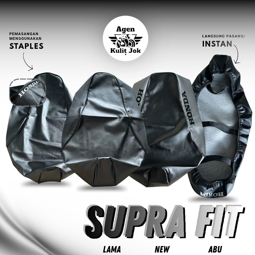 Kulit jok motor SUPRA FIT/SUPRA FIT NEW/SUPRA FIT LAMA bahan original