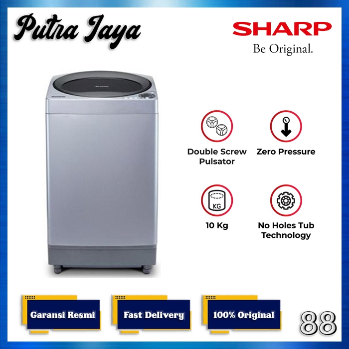 Sharp ES-M1008T-SAK Mesin Cuci