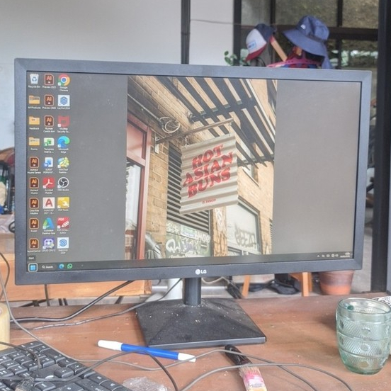 MONITOR LG 24 INCHI (24MK400H-B) FULL HD HDMI 75Hz Second