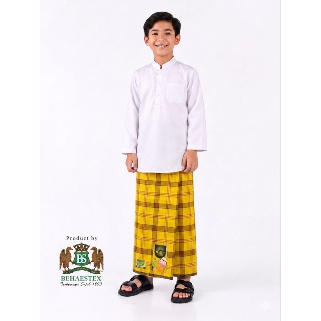 sarung anak laki-laki Nafiri by Behaestex