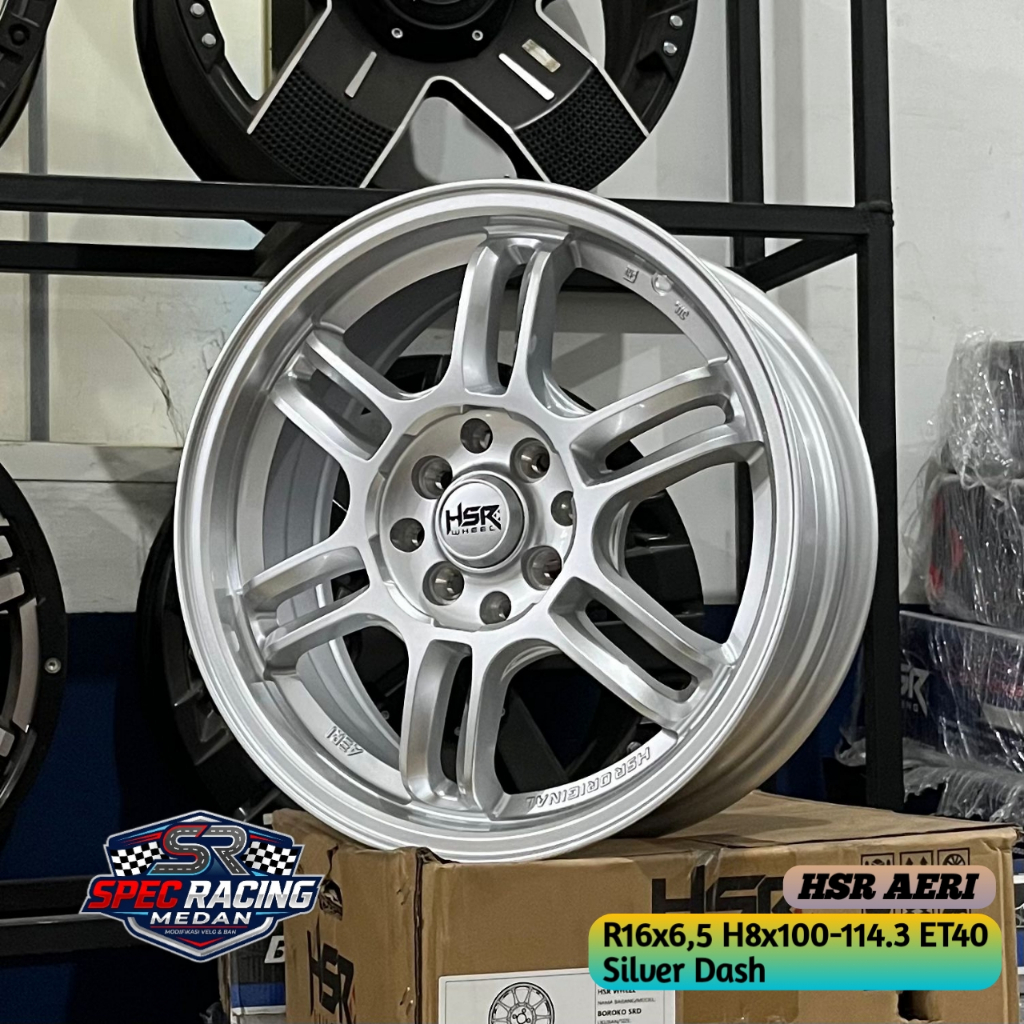 velg hsr aeri R16 untuk mobilio jazz brio baleno yaris avanza xenia alvez dll pelak racing 16