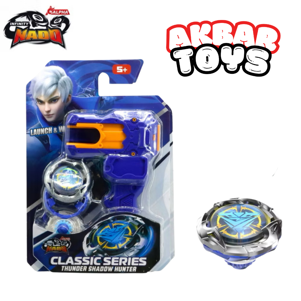 ORIGINAL Gasing Infinity Nado Classic Series Mainan Gasing Petarung