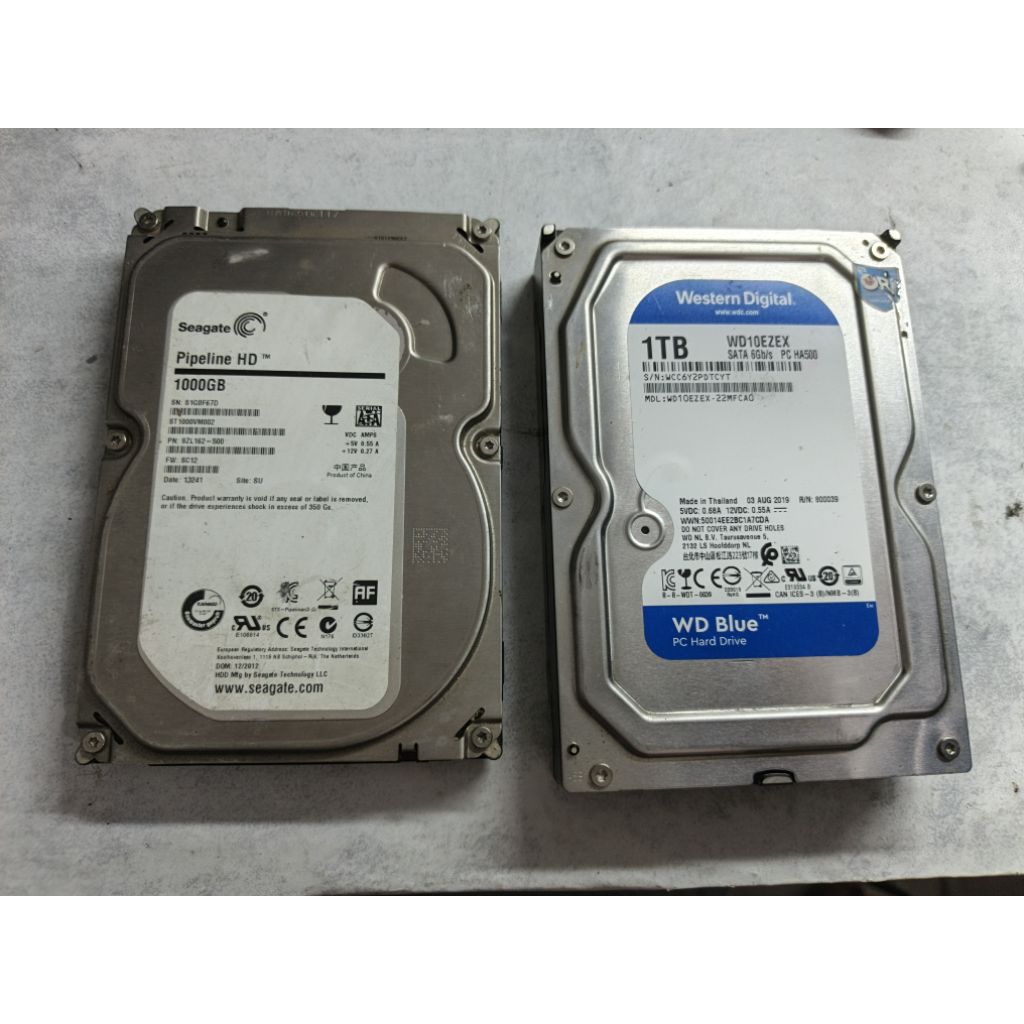 HARDISK PC 1TB RUSAK