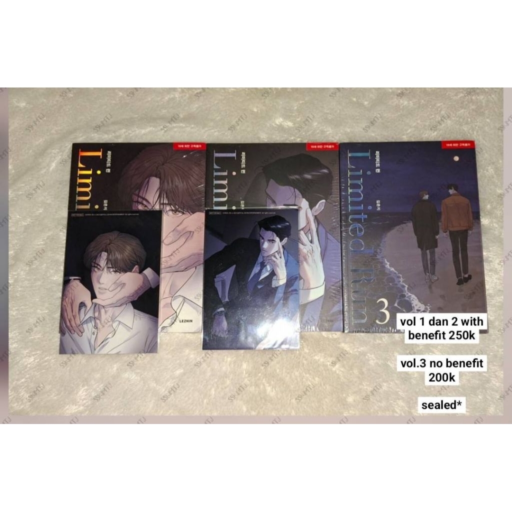 [MANHWA] LIMITED RUN BOOK VOL 1, 2, 3