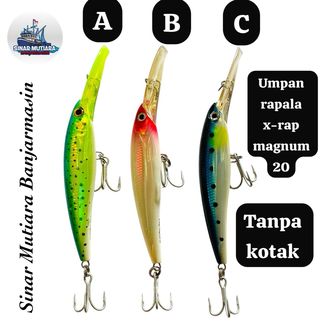 Umpan RAPALA X-rap magnum 20