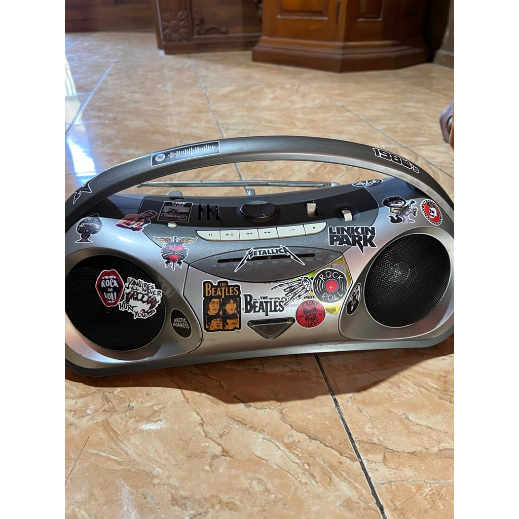 pemutar kaset pita radio compo