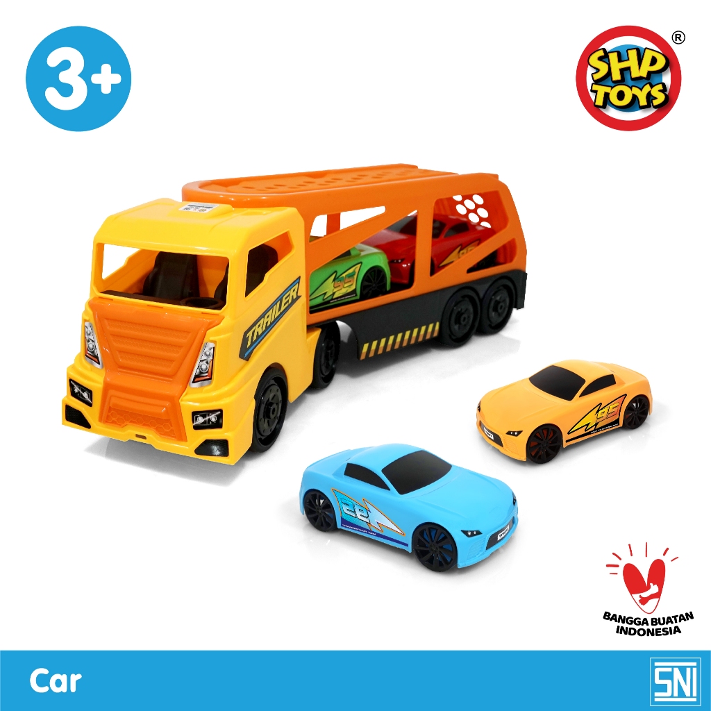 Trailer SHP Toys (SHP 700) Mainan Truk Towing Mobil Anak