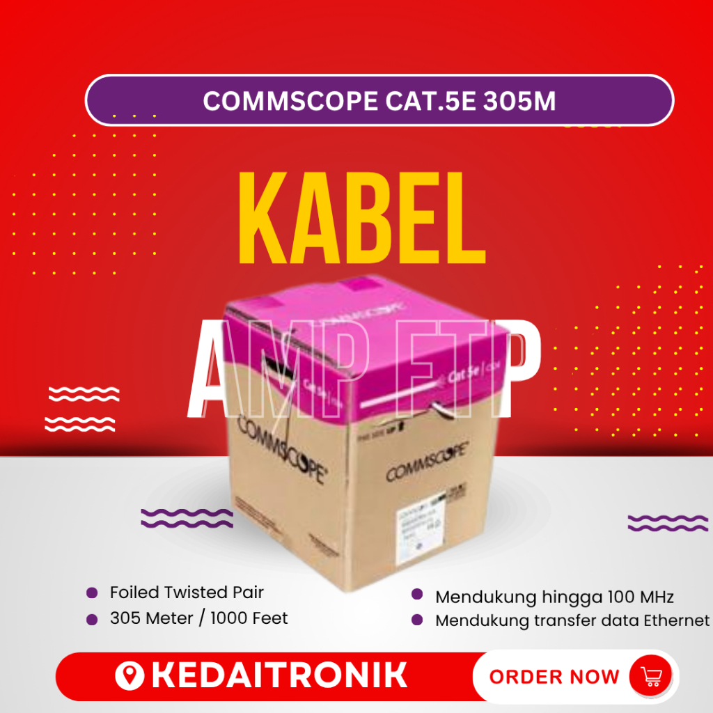 Kabel Commscope / AMP FTP Cat.5e 305m