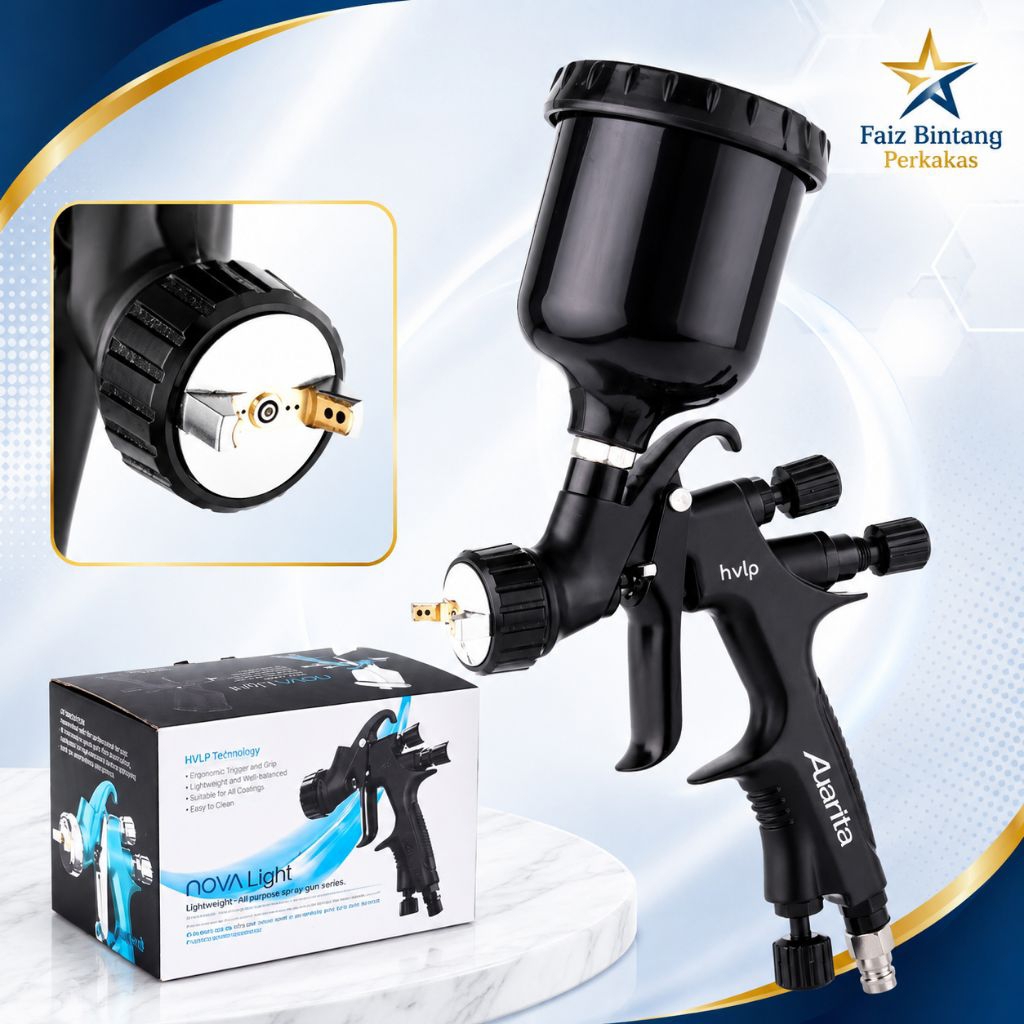 Spray Gun mini spray gun Auarita Nova light Hvlp Lvmp