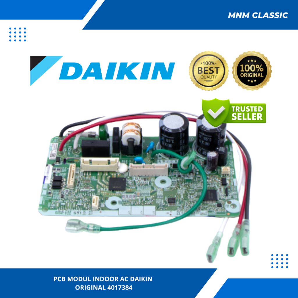 PCB MODUL INDOOR AC DAIKIN FTKC25QVM4 ORIGINAL 4017384