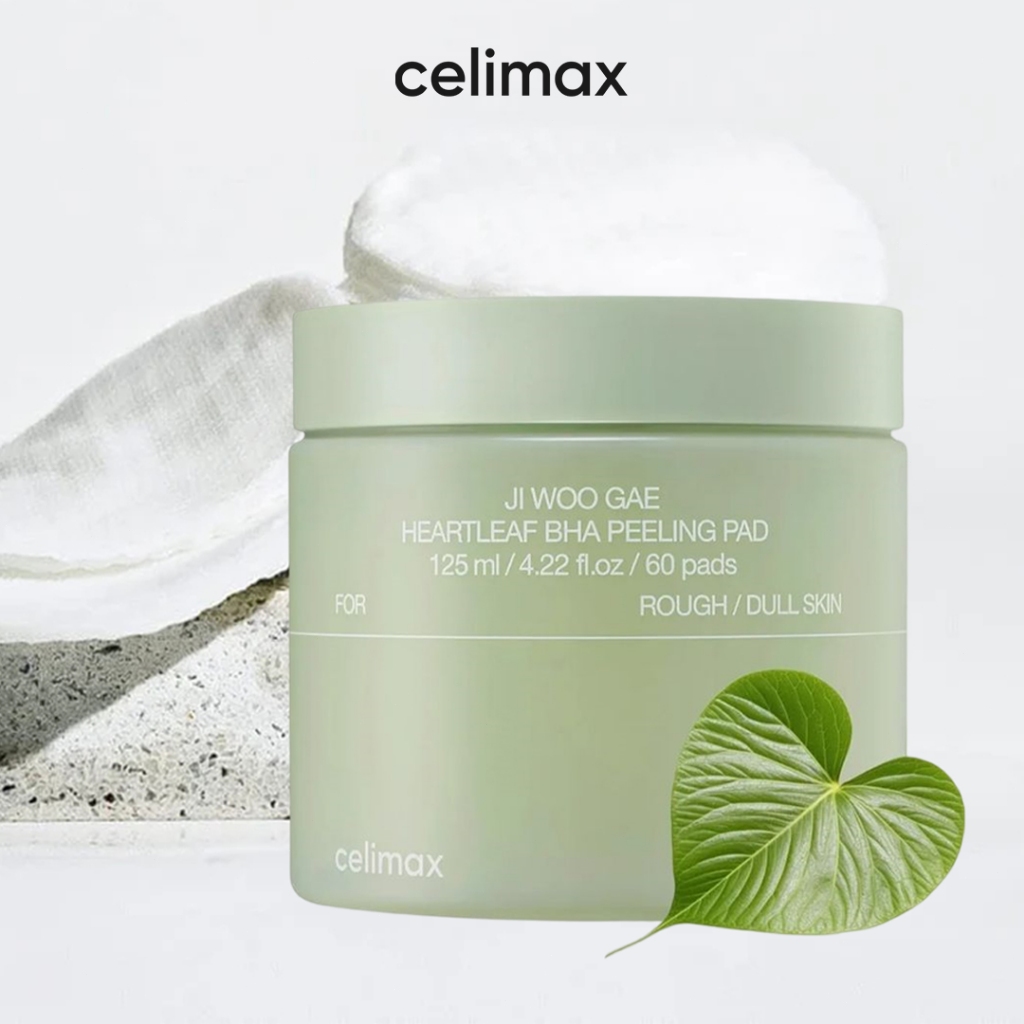 Celimax Ji.Woo.Gae Heartleaf BHA Peeling Pad 60 Pads